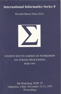 Titelbild: Fourth South American Workshop on String Processing (WSP 1997) 9780886293383