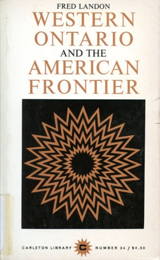 Immagine di copertina: Western Ontario and the American Frontier 9780771097348