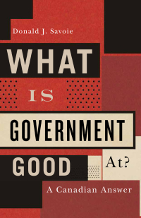 Titelbild: What Is Government Good At? 9780773546219