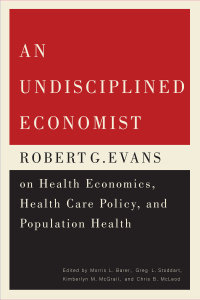 Cover image: An Undisciplined Economist 9780773547162