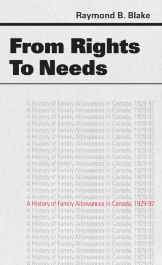 Cover image: From Rights to Needs 1st edition 9780774815734