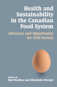 Cover image: Health and Sustainability in the Canadian Food System 1st edition 9780774822688