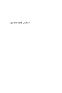 Cover image: Segmented Cities? 1st edition 9780774825832