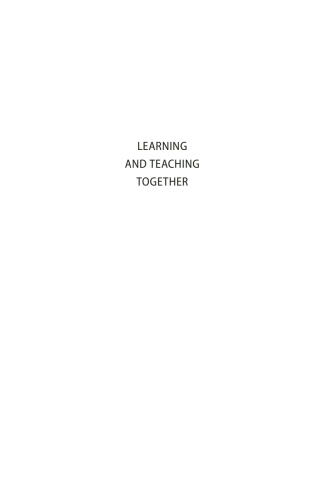 Cover image: Learning and Teaching Together 1st edition 9780774830867