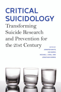 Cover image: Critical Suicidology 1st edition 9780774830300