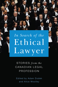 Cover image: In Search of the Ethical Lawyer 1st edition 9780774830980