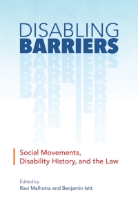 Imagen de portada: Disabling Barriers 1st edition 9780774835244