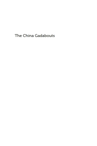 Cover image: China Gadabouts 1st edition 9780774835930