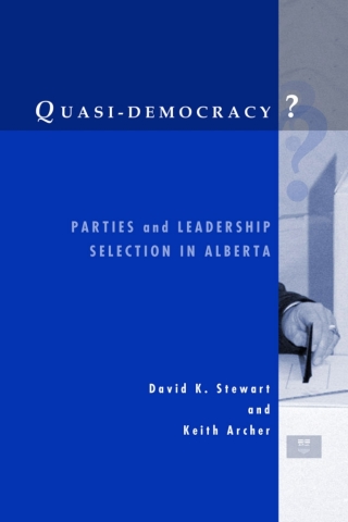 Cover image: Quasi-Democracy? 1st edition 9780774807906