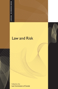 Cover image: Law and Risk 1st edition 9780774811910