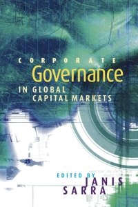 Cover image: Corporate Governance in Global Capital Markets 1st edition 9780774810043