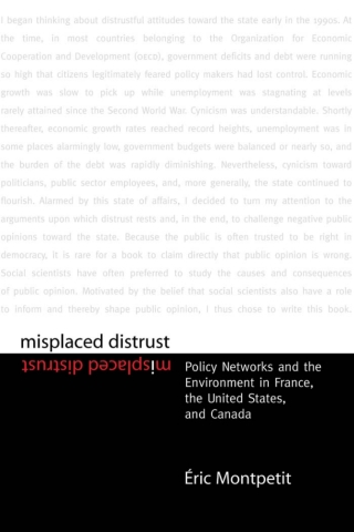 Cover image: Misplaced Distrust 1st edition 9780774809085