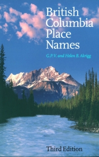 Cover image: British Columbia Place Names 1st edition 9780774806367