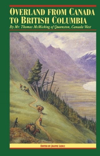 Cover image: Overland from Canada to British Columbia 1st edition 9780774803939