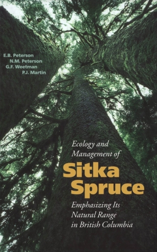 Cover image: Ecology and Management of Sitka Spruce 1st edition 9780774805612