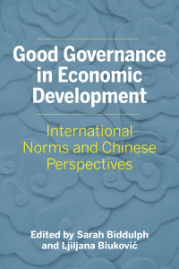 Imagen de portada: Good Governance in Economic Development 1st edition 9780774861922