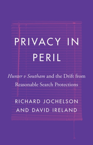 Cover image: Privacy in Peril 1st edition 9780774862578