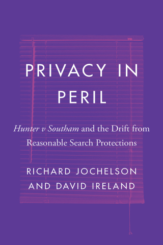 Cover image: Privacy in Peril 1st edition 9780774862578