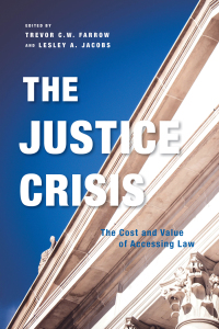 Cover image: The Justice Crisis 1st edition 9780774863582