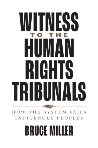 Cover image: Witness to the Human Rights Tribunals 9780774867757