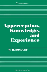 Titelbild: Apperception, Knowledge, and Experience 9780776603971