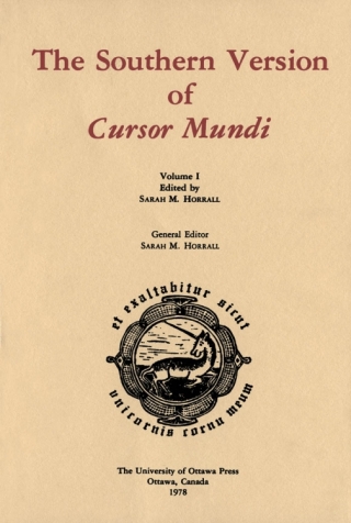 Imagen de portada: The Southern Version of Cursor Mundi, Vol. I 9780776648057