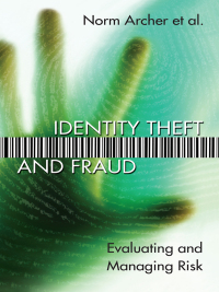 Imagen de portada: Identity Theft and Fraud 9780776607771