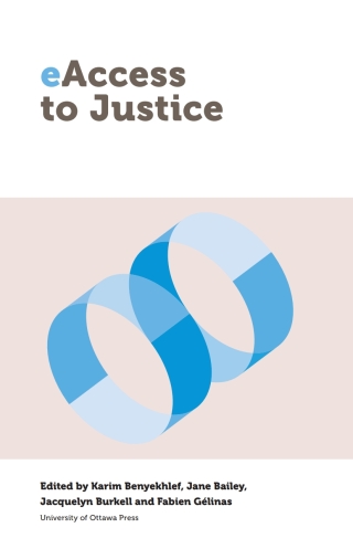Titelbild: eAccess to Justice 9780776624297
