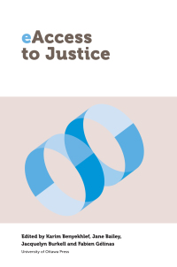 Cover image: eAccess to Justice 9780776624297