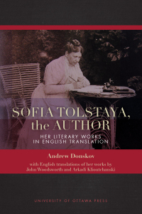 Immagine di copertina: Sofia Tolstaya, the Author 9780776629445