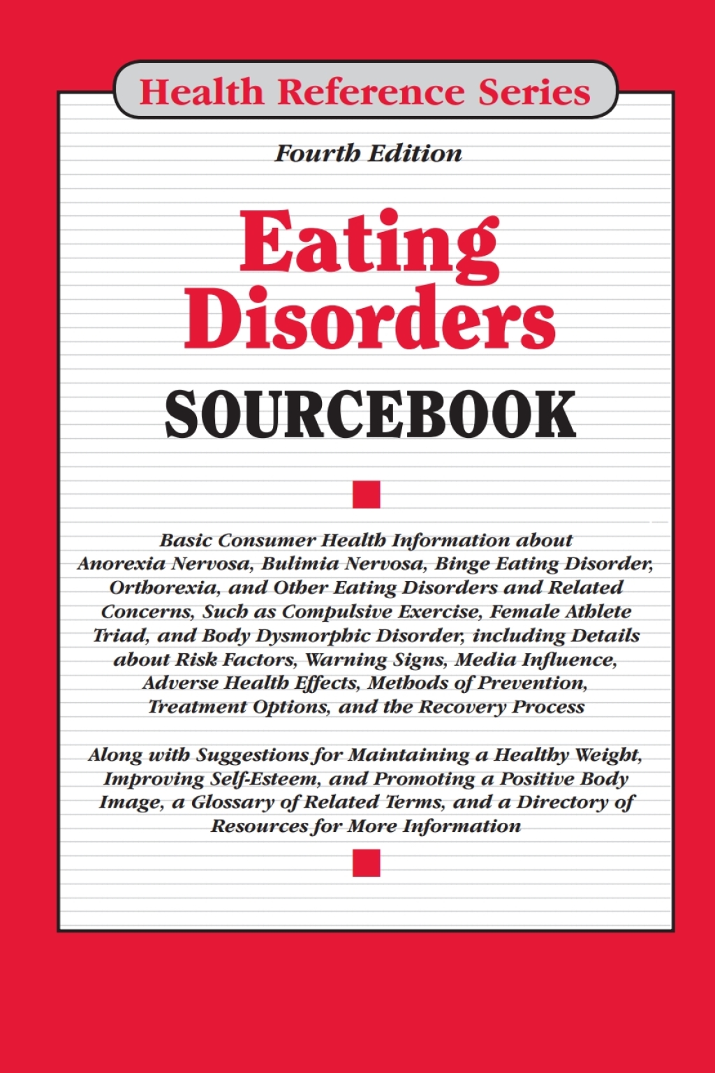 Eating Disorders Sourcebook 4th Edition