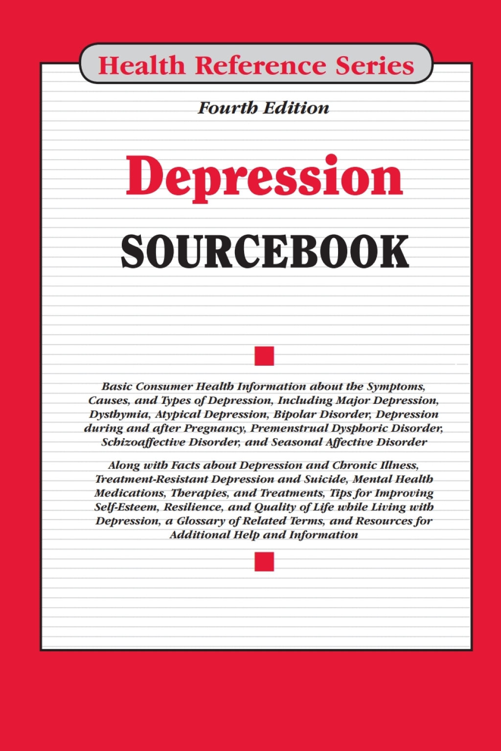 Depression Sourcebook 4th Edition