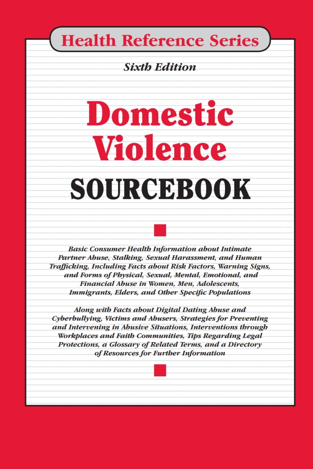 DOMESTIC VIOLENCE SB 6TH 6th Edition