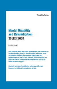 صورة الغلاف: Mental Disability and Rehabilitation Sourcebook, 1st Ed. 1st edition 9780780817715