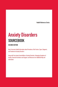 表紙画像: Anxiety Disorders Sourcebook, 2nd Ed. 1st edition 9780780818194