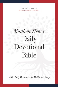 Cover image: NKJV, Matthew Henry Daily Devotional Bible 9780785246558