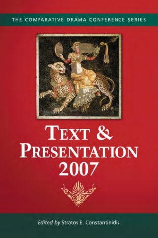 Imagen de portada: Text & Presentation, 2007 9780786433872