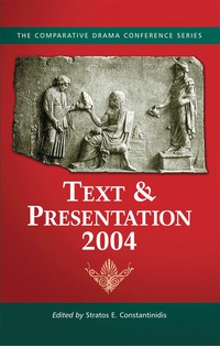 Cover image: Text & Presentation, 2004 9780786422050