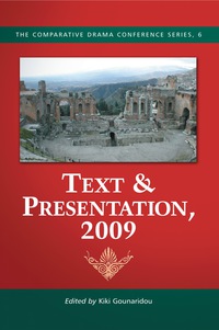 Cover image: Text & Presentation, 2009 9780786447060