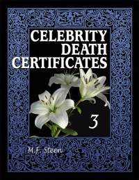Imagen de portada: Celebrity Death Certificates 3 9780786459353
