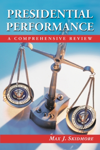 Cover image: Presidential Performance 9780786418206
