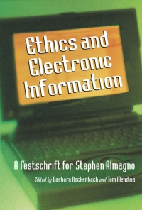 Imagen de portada: Ethics and Electronic Information 9780786414093