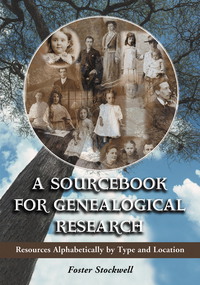 Imagen de portada: A Sourcebook for Genealogical Research 9780786417827