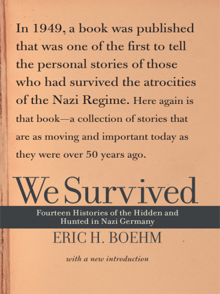 Cover image: We Survived 9780786730551