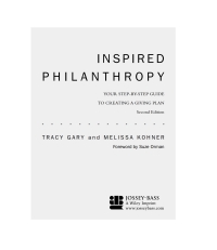 Cover image: Inspired Philanthropy: Your Step-by-Step Guide to Creating a Giving Plan 2nd edition 9780787964108