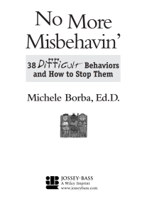 Cover image: No More Misbehavin' 1st edition 9780787966171