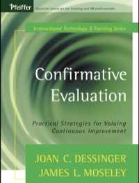 Cover image: Confirmative Evaluation: Practical Strategies for Valuing Continuous Improvement 1st edition 9781118219140