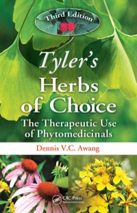 Cover image: Tyler's Herbs of Choice 3rd edition 9780789028105