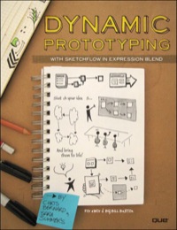 Imagen de portada: Dynamic Prototyping with SketchFlow in Expression Blend 1st edition 9780789742797