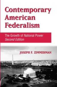 Cover image: Contemporary American Federalism 9780791475959